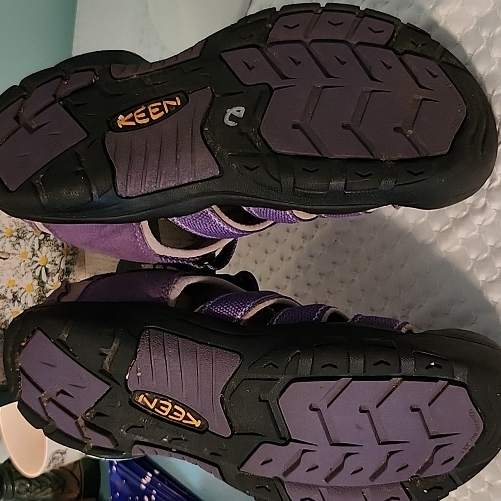 Keen Newport H2 Waterproof Comfort Hiking Sandals Womens Purple Gray US Size 5 - Picture 5 of 5